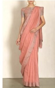 Linen Saree
