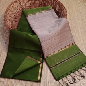 Premium Maheshwari Saree with Blouse Piece – Elegant Traditional Ethnic Wear (5.5m Saree + 1m Blouse)