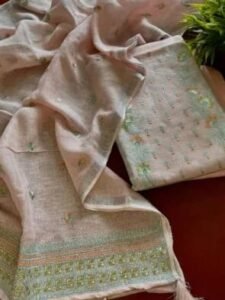 pure Linen Salwar Suit